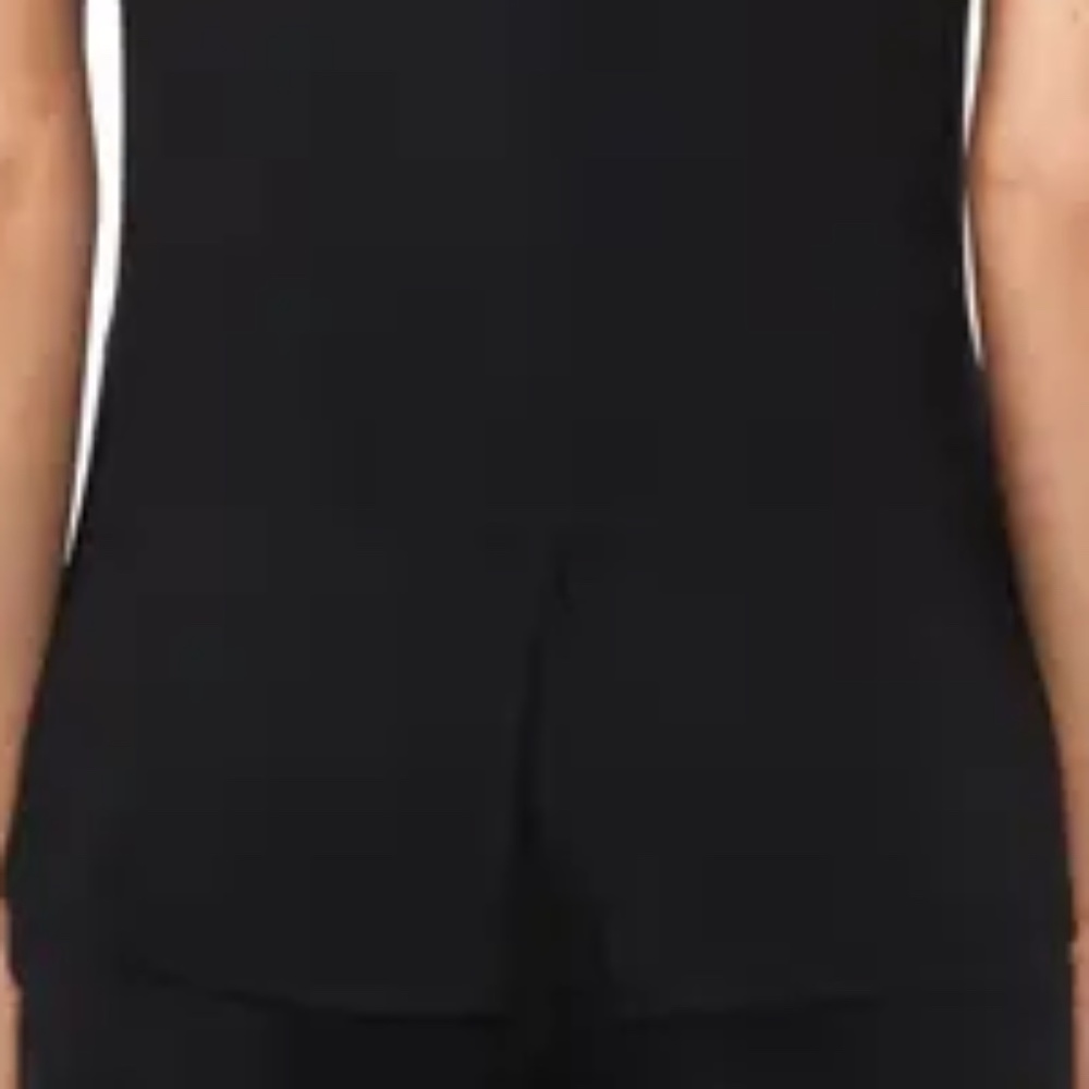 halogen back keyhole tank split  back in black size s - Picture 4 of 4
